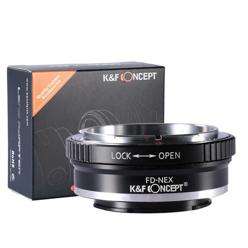 K&F Concept Adapter, Canon Fd Lenses On sony E Nex 3 a6000 a5000 a7 a7r