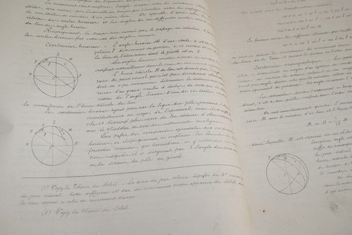 COURS DE GEODESIE ASTRONOMIE ECOLE IMPERIALE POLYTECHNIQUE 1858 GERMINY - Picture 4 of 6