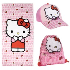 Hello Kitty Towel Set - Kids Towels in Handy Bag