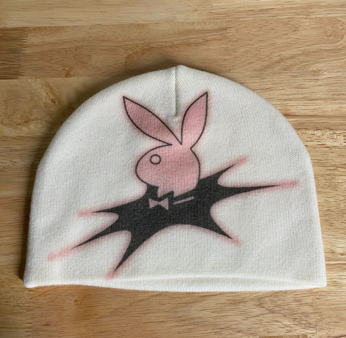 Playboy X Beanie White Unisex Winter Streetwear Cap