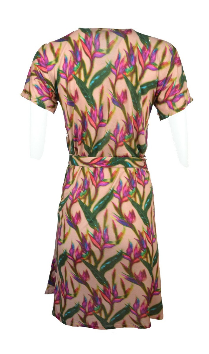 Vilebrequin Wrap Dress 6 8 10 12 14 Paradise 3D Felicia Tropical