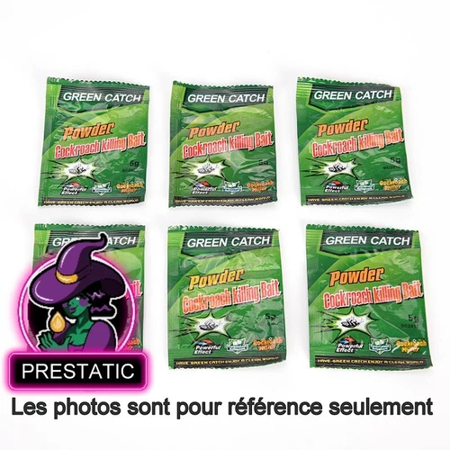Ce produit est un exterminateur puissant conçu pour éliminer les cafards 20 sac