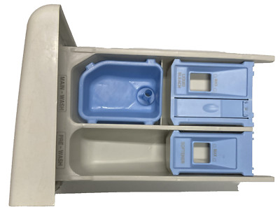 4870ER1008 Detergent Housing & Drawer - LG, Kenmore Washer - OEM-Used ((WHITE))