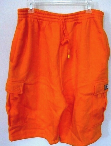 DREAM USA Men's FLEECE CARGO SHORTS 