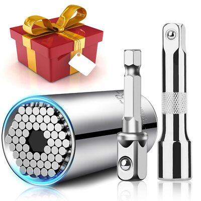 tGifts Men Universal Super Socket Wrench Repair Tool Professional Multi Function