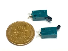 2 Pieces  KFC-V-101 Micro Limit Switch Lever tiny small Normally open n/o C22