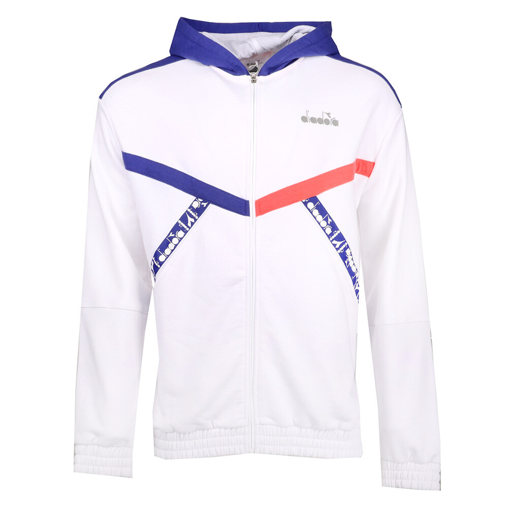 Толстовка с капюшоном Diadora Hd Sweat Be One с логотипом на молнии мужская повседневная верхняя одежда размера L 17570 9990₽