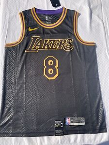 Details about Los Angeles Lakers Kobe Bryant Black Mamba City Edition Swingman Jersey - Small