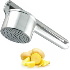 SCHIACCIAPATATE ALLUMINIO PASSATELLI FONDO SPECIALE 4MM CUCINA PATATE STOVIGLIE 