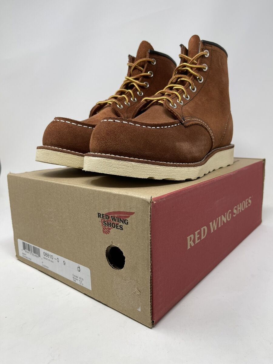Red Wing Heritage 6” Moc Toe Rare #8810 Copper Abilene Red Wing Heritage 6” Moc Toe Rare #8810 Copper Abilene