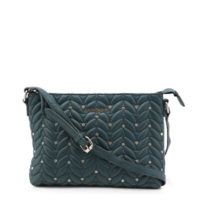 Laura Biagiotti Schultertasche - Damen mit Schultergurt Reißverschluss und Strass Applikation