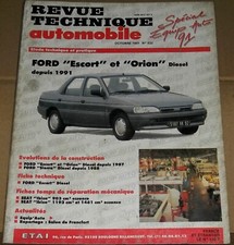 Revue technique Ford ORION