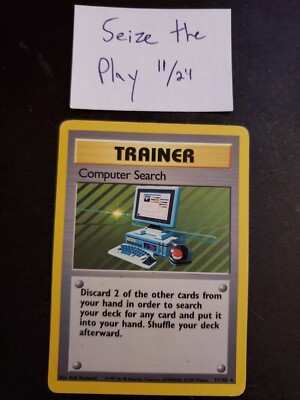 Pokémon TCG - 1x MP Computer Search - Base Set (071/102) x1 [Listing 3/6]