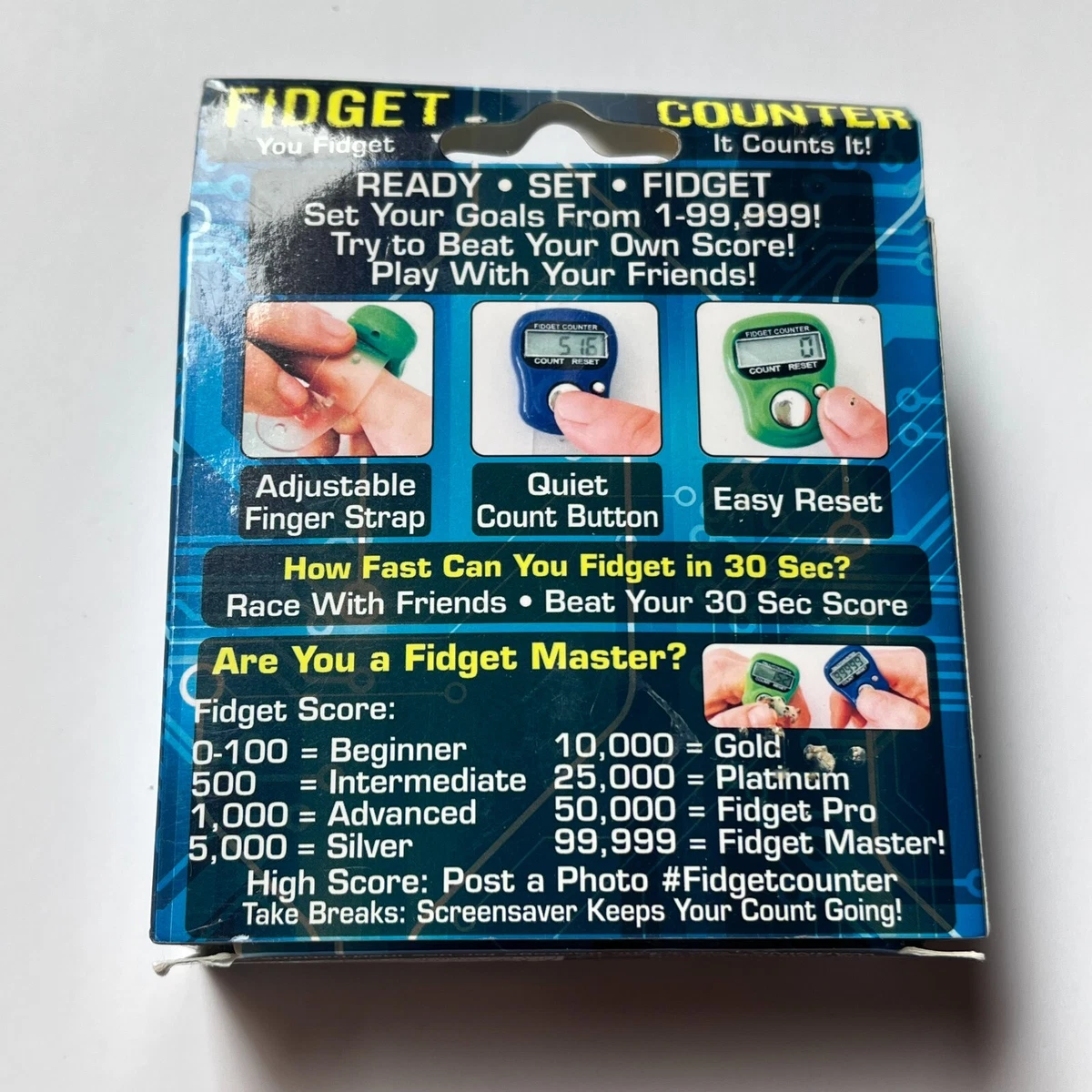 Fidget counter cheap