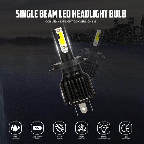 2x HB2 H4 9003 LED Headlight Globes Hi-Lo Beam Bulbs For Honda CRV 1997-2006 - Picture 5 of 12