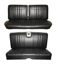 1966 Impala Coupe Front & Rear Bench Seat Upholstery & Door Panel Set, Any Color