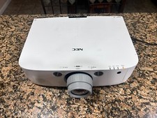 NEC NP-PA550W HDMI VIDEO PROJECTOR VERY HIGH POWER 5500 LUMENS