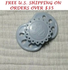 Honeybug PREEMIE Vintage Style Magnetic Pacifier reborn art doll PEBBLE BLUE