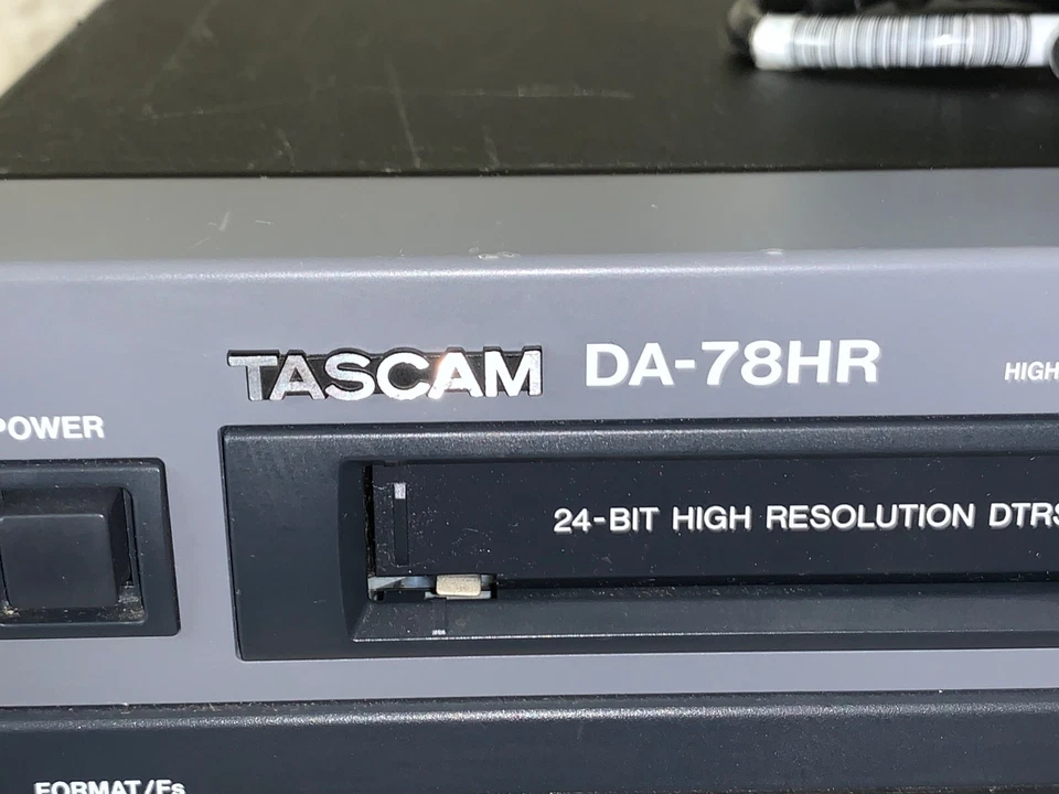 Tascam DA-78HR 24-Bit High Res DTRS Digital Recorder / Player (NEEDS REPAIR) - Image 2 of 4