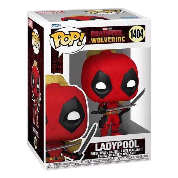 Marvel Deadpool 3 - Ladypool 3.75 Pop Vinyl Figur Funko 1404 In Lager-image