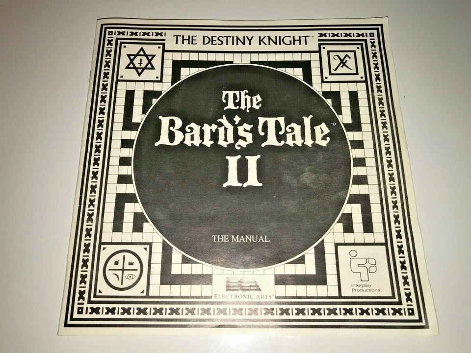 Bard's Tale 2 Destiny Knight 1986 Commodore 64 Vintage Video Game - Image 4 of 4