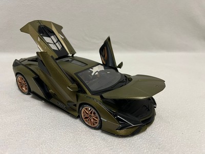 Lamborghini Sian FKP 37 Diecast Metal 1/18th Scale Collectible Model Car
