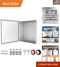 Industrial-Grade Waterproof Electrical Enclosure 24x24x8'' - Lockable Safety