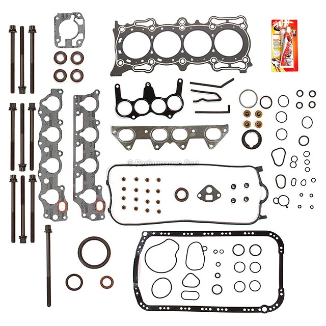 Juego completo de pernos de cabeza de junta de grafito para 98-02 Honda Acura Isuzu 2.3 SOHC F23A1 Foto 3 de 4