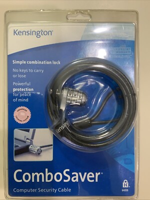 NEW Kensington ComboSaver 64050 Laptop Notebook Computer Lock & Cable SHIPS FREE
