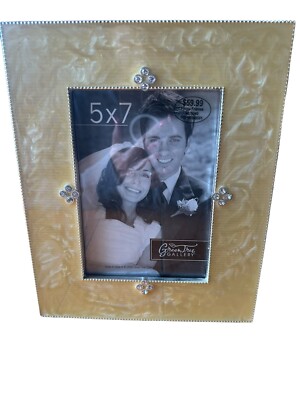  Wedding/Baby photo Album Beautiful Yellow with 3x5 inserts New Retails $59.99