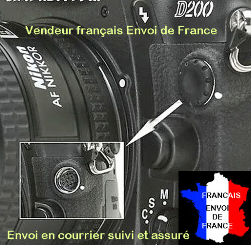 Bouchon Cache prise 10 broches pour Nikon D700 D300 D200 D1 D2 F5 F90 - Afbeelding 1 van 1