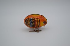 Vintage Wind Up Tin or metal pecking Chicken