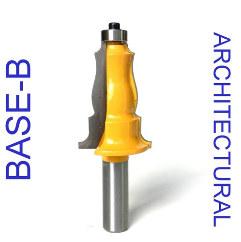 1 PC 1/2" SH Architectural Molding Base-B Router Bit S - Picture 8 of 12