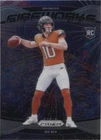 2024 Panini Prizm - Fireworks Bo Nix #23 (RC) PSA 9