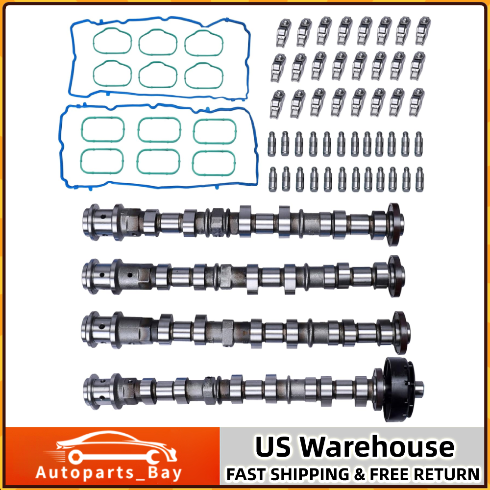 Engine Camshafts Rockers Arm Lifters Kit Fits 11-16 Jeep Dodge Chrysler Ram 3.6L