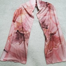 Arista Equestrian Women Scarves Neck Head Scarf Ride Pink Wearable Art 11"x 64"