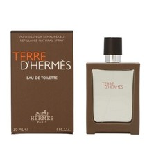 HERMES TERRE D'HERMES 30ML EAU DE TOILETTE REFILLABLE SPRAY BRAND NEW & SEALED