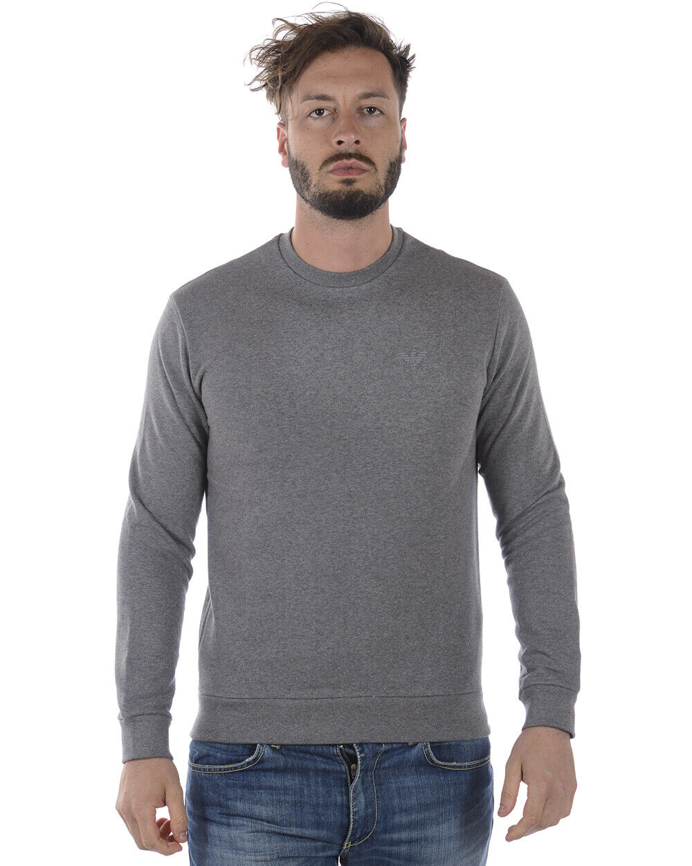 Толстовка Emporio Armani с капюшоном Мужская серая 8N1M161J07Z 630 SzXXL СДЕЛАЙТЕ ПРЕДЛОЖЕНИЕ 28590₽