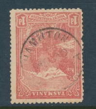 TASMANIA, Postmark HAMILTON