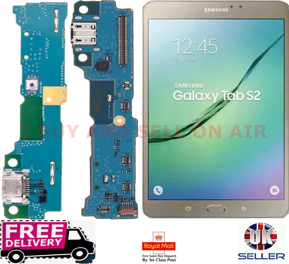 Samsung Galaxy Tab S2 Charging Port Dock Connector Unit T810 T815 T813 T817