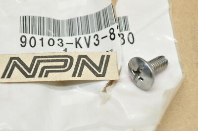 #ad #ad Honda Cowling Setting Screw XR70 XR100 XR80 CRF230 CRF150 NOS OEM 90103 KV3 830 $5.99