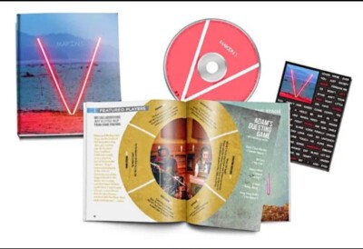 5 BONUS TRACKS---- MAROON 5 V 'ZinePak WALMART CD Maps (Slaptop