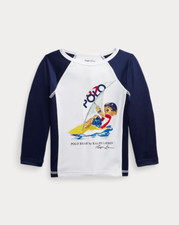 Polo Ralph Lauren Polo Bear Stretch Rash Guard Boy's