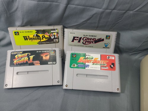 Nintendo Super Famicom HVC-002 with games. Super Nintendo US seller - Picture 8 of 8