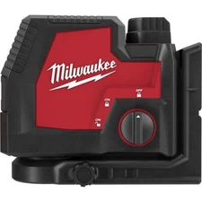 Milwaukee 3522-21 Green Beam Laser Cross Line Plumb Point USB Rechargeable