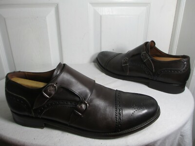 Antonio Maurizi Cap Toe Leather Monk Strap Shoes Size 43 ANTONIO MAURIZI Cap Toe Monk Strap Shoe (Men) | Nordstromrack main image 2