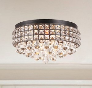Entryway Chandelier Foyer Light Fixture Flush Mount Ceiling