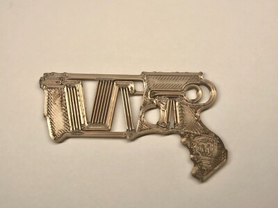 Mark Rober inspired compliant mechanisms dart gun keychain model