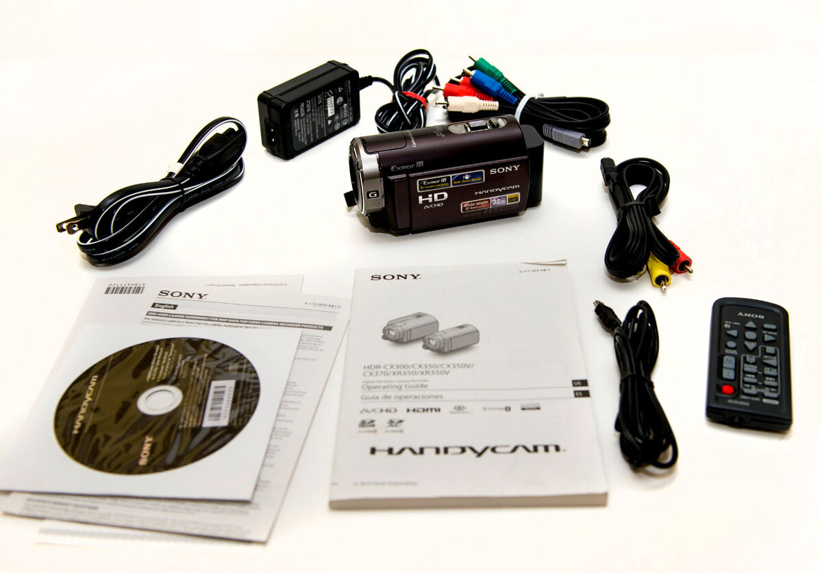 Sony HDR-CX350V 32GB High Definition Handycam Camcorder Sony HDR-CX350V 32GB High Definition Handycam Camcorder