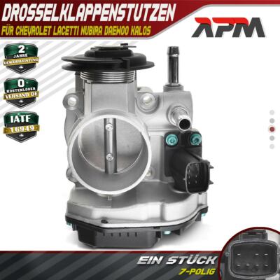 Drosselklappe Drosselklappenstutzen für Chevrolet Lacetti Nubira Daewoo 1.4 1.6